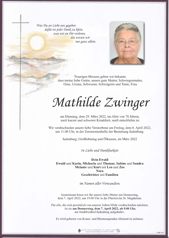 Parte Zwinger Mathilde