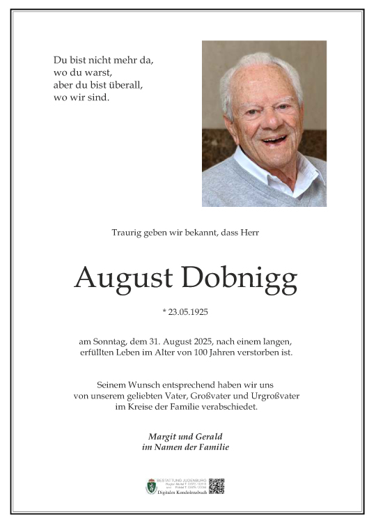 Parte Dobnigg August