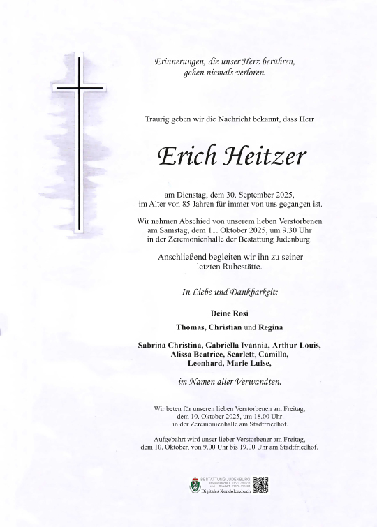 Parte Heitzer Erich