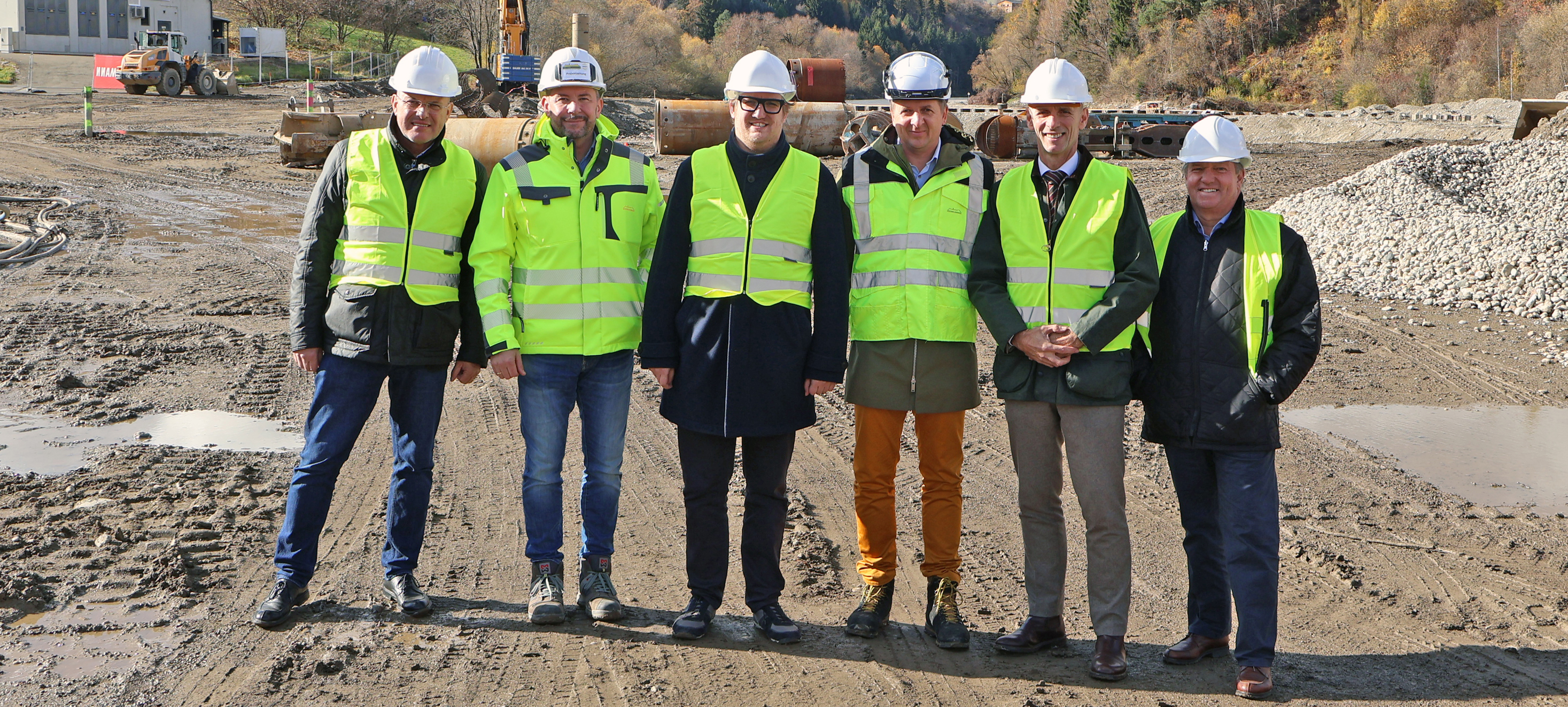 Baustellenbesichtigung