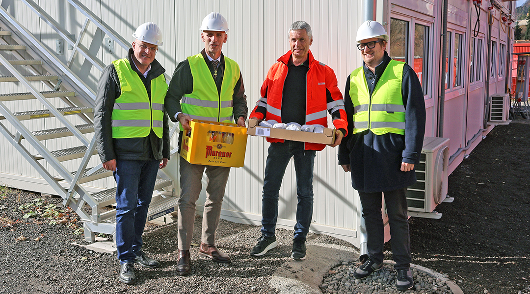 Baustellenbesichtigung