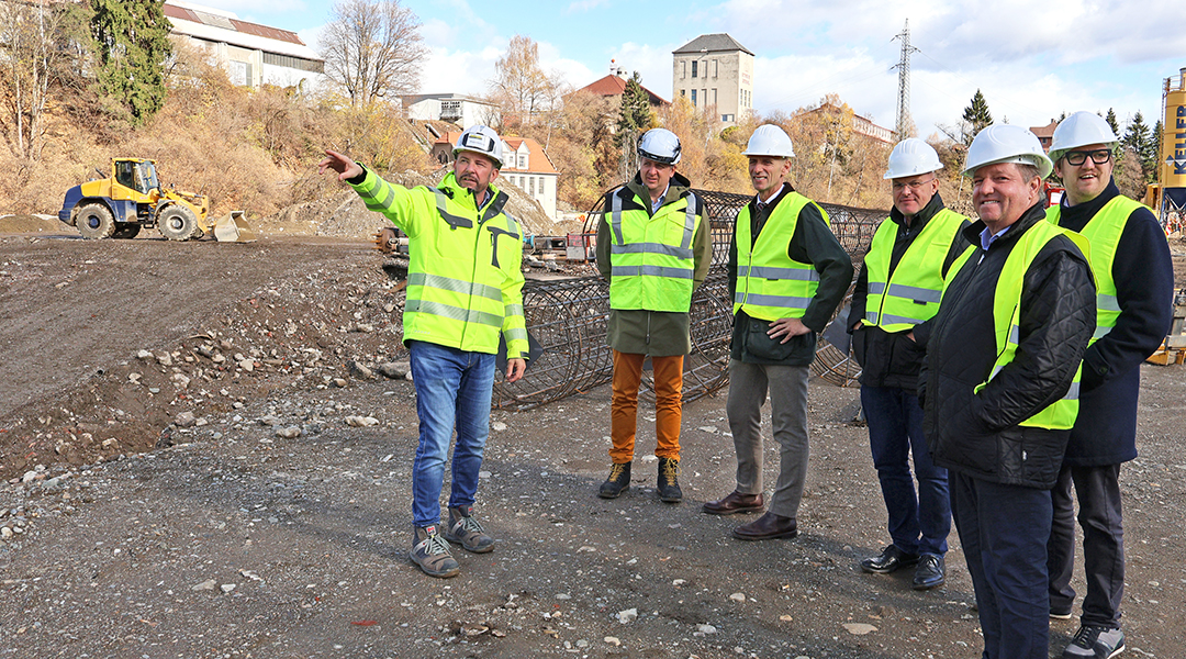 Baustellenbesichtigung