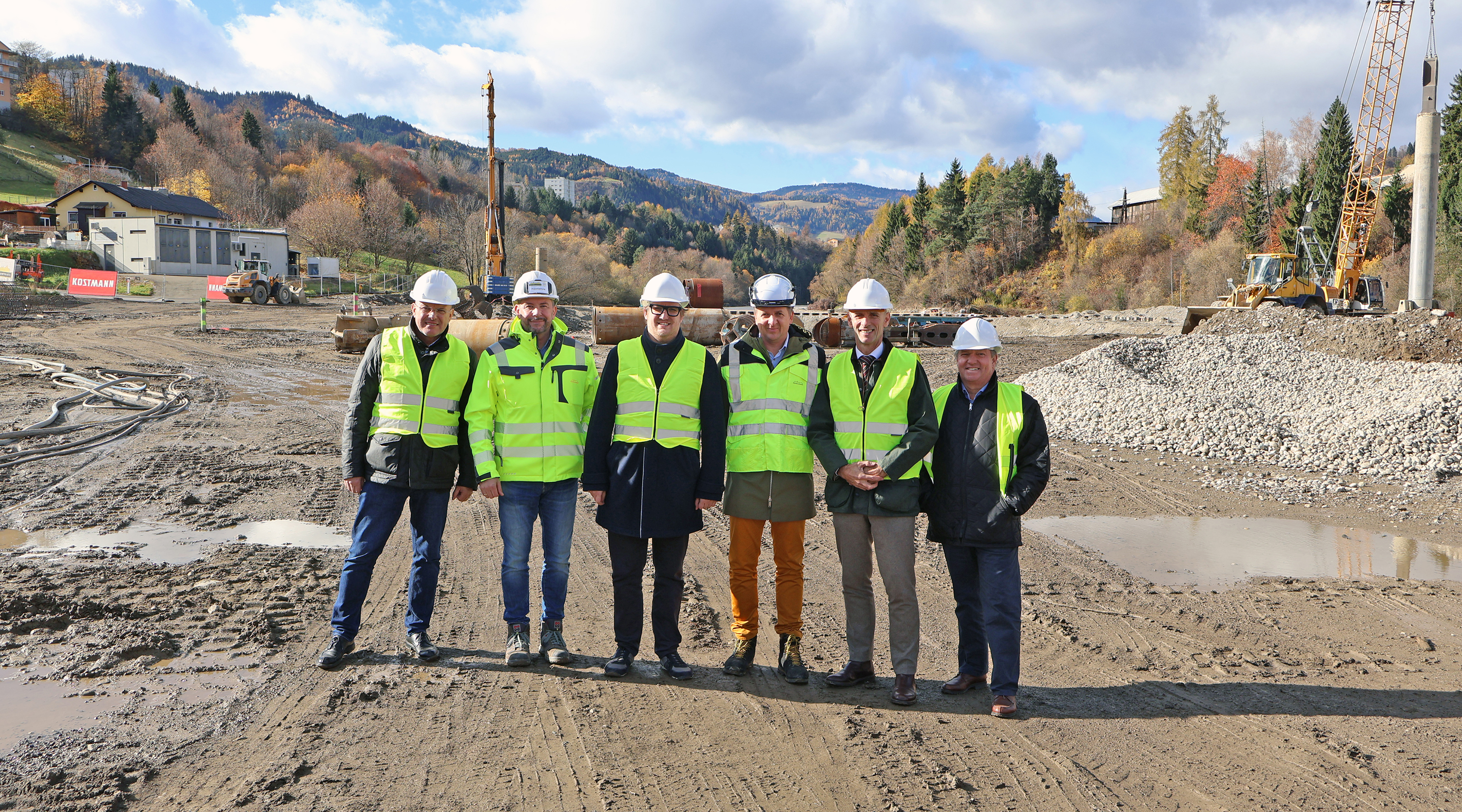 Baustellenbesichtigung