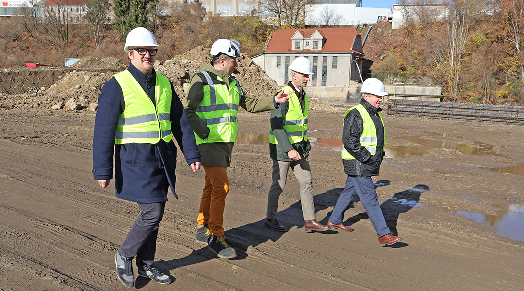 Baustellenbesichtigung