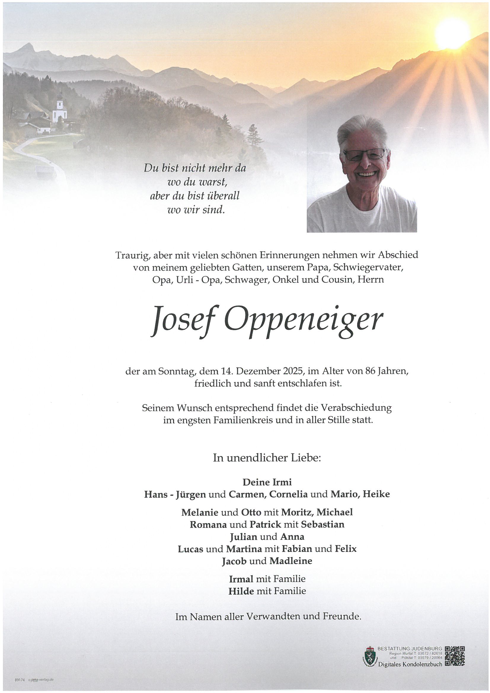 Parte Oppeneiger Josef