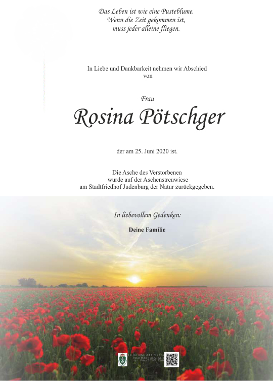 Parte Pötschger Rosina