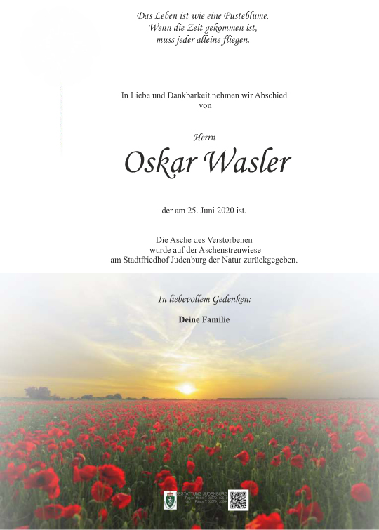 Parte Wasler Oskar