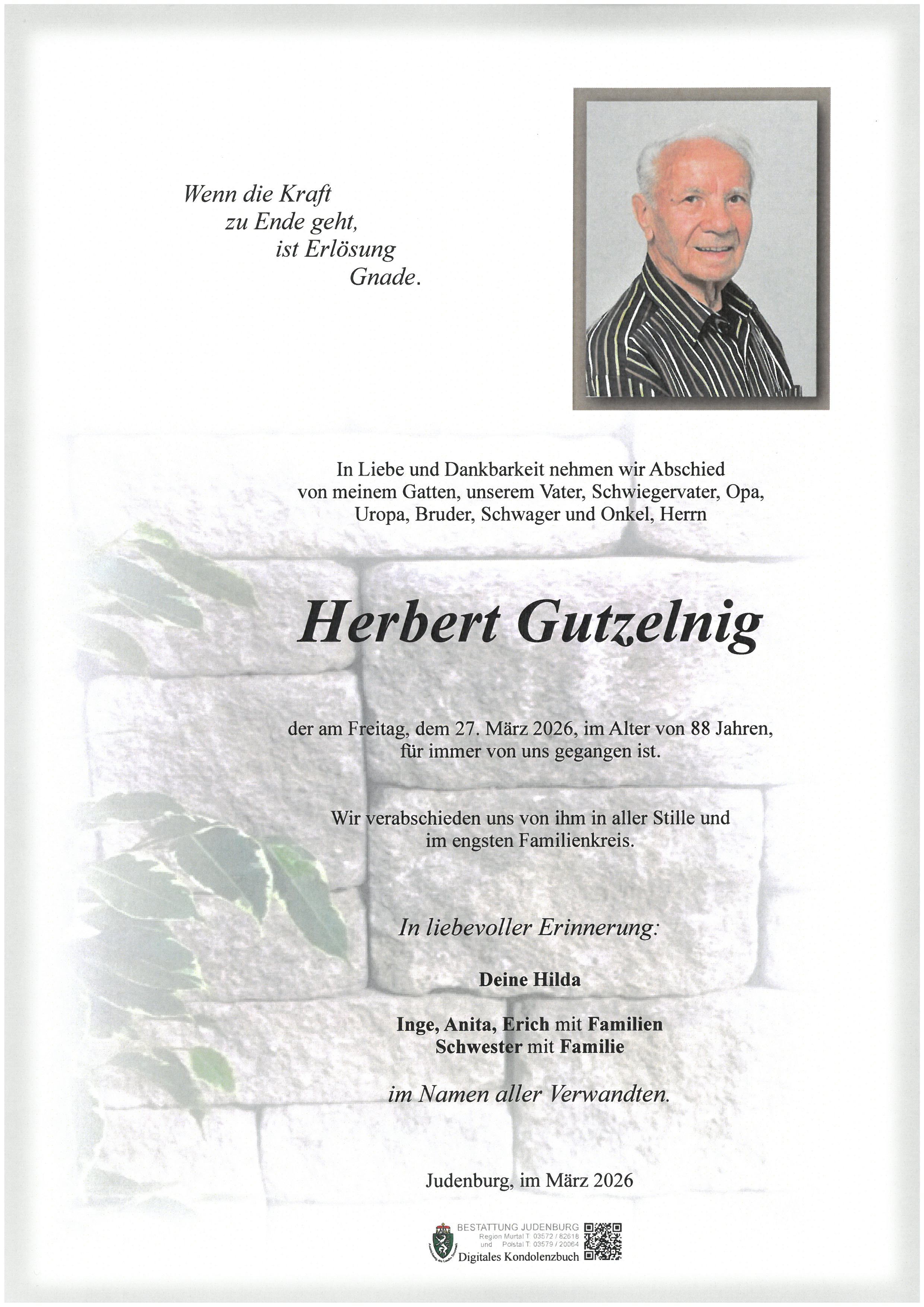 Parte Gutzelnig Herbert