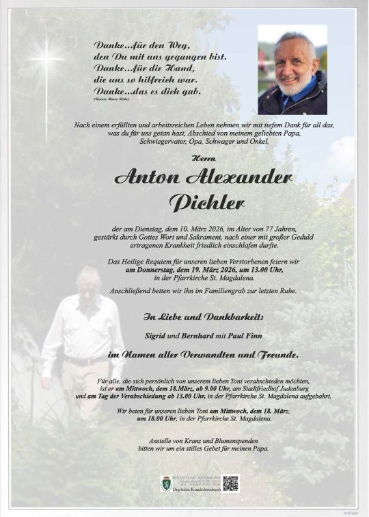 Parte Pichler Anton Alexander