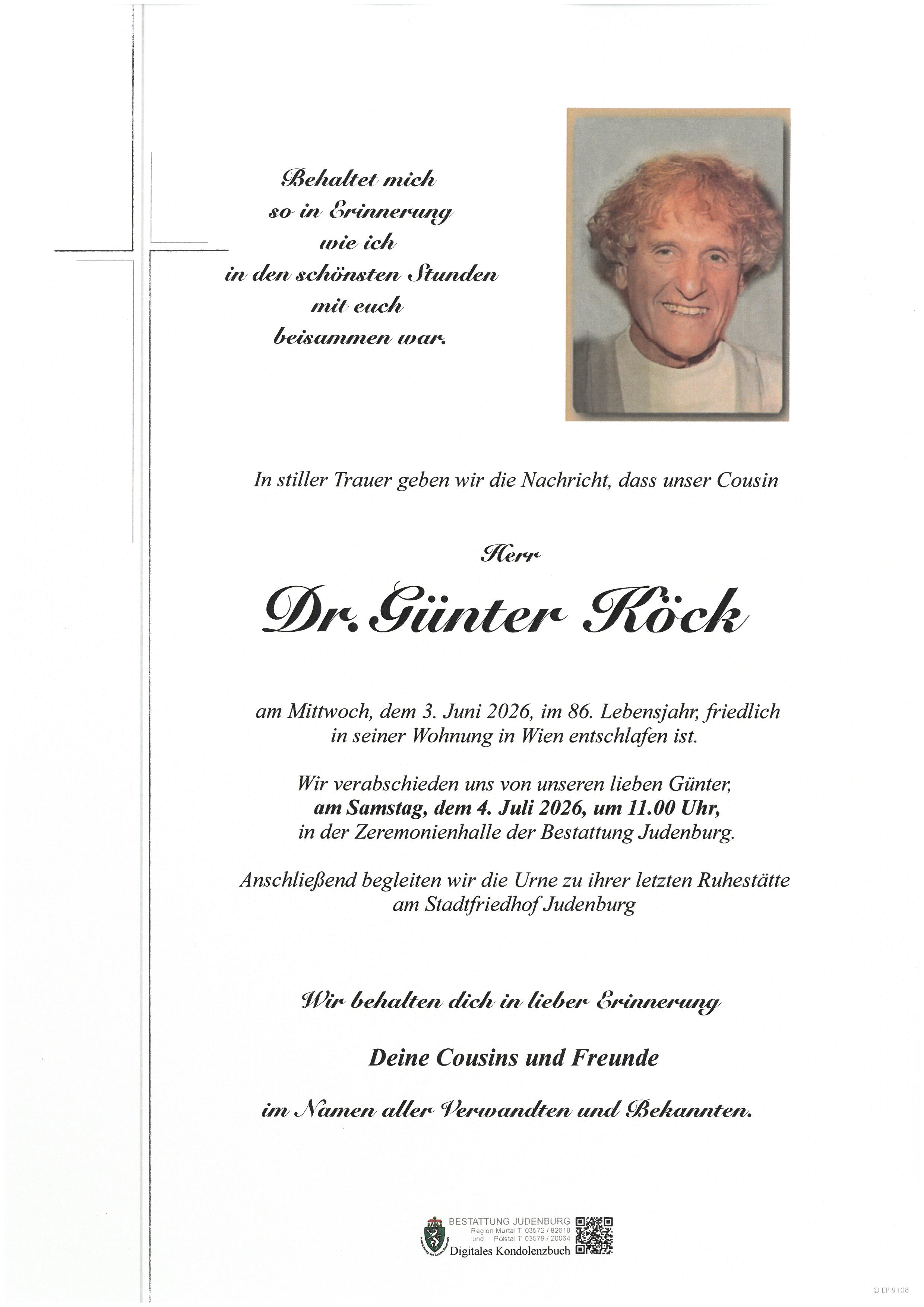 Parte Dr. Günter Köck