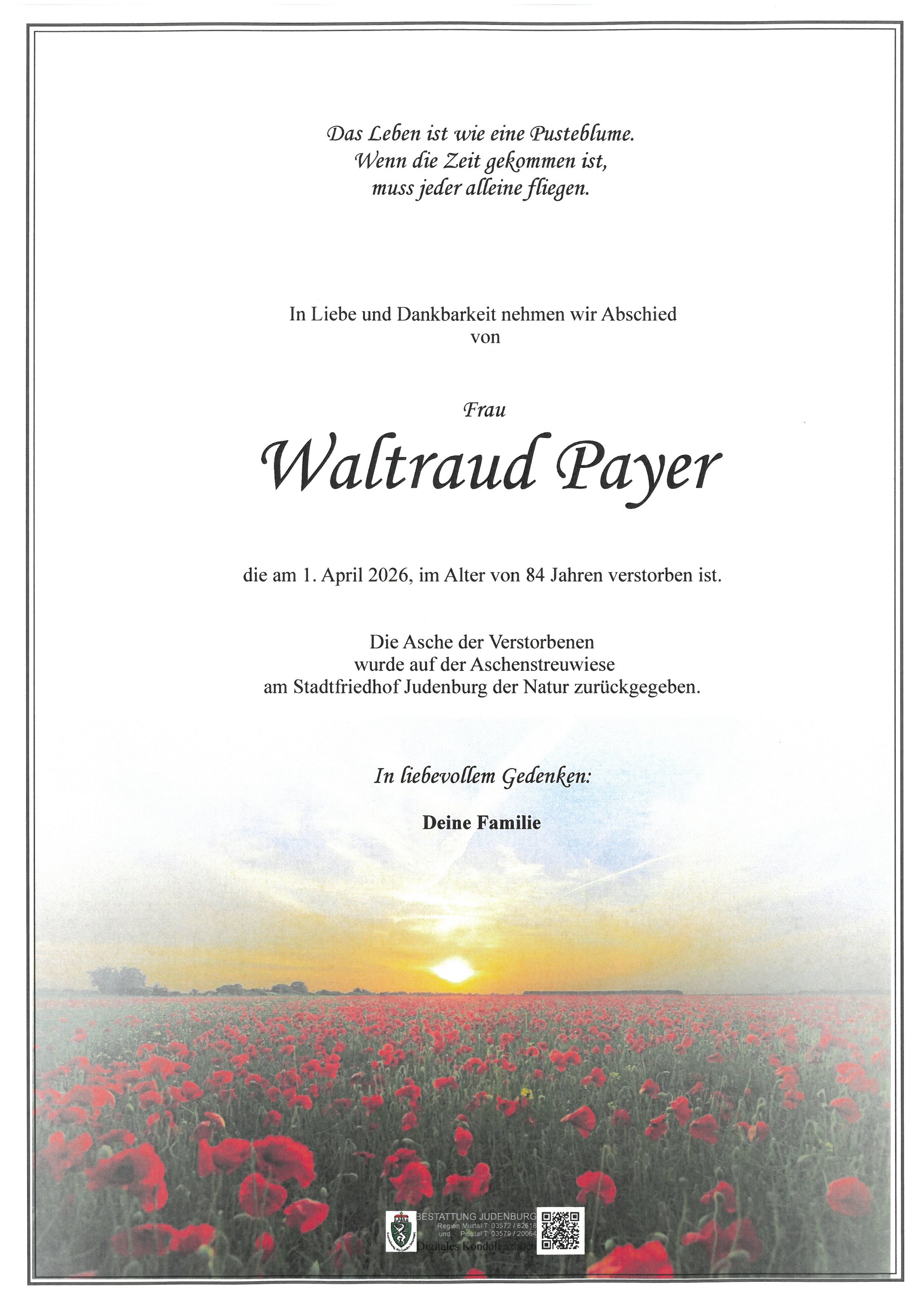Parte Payer Waltraud