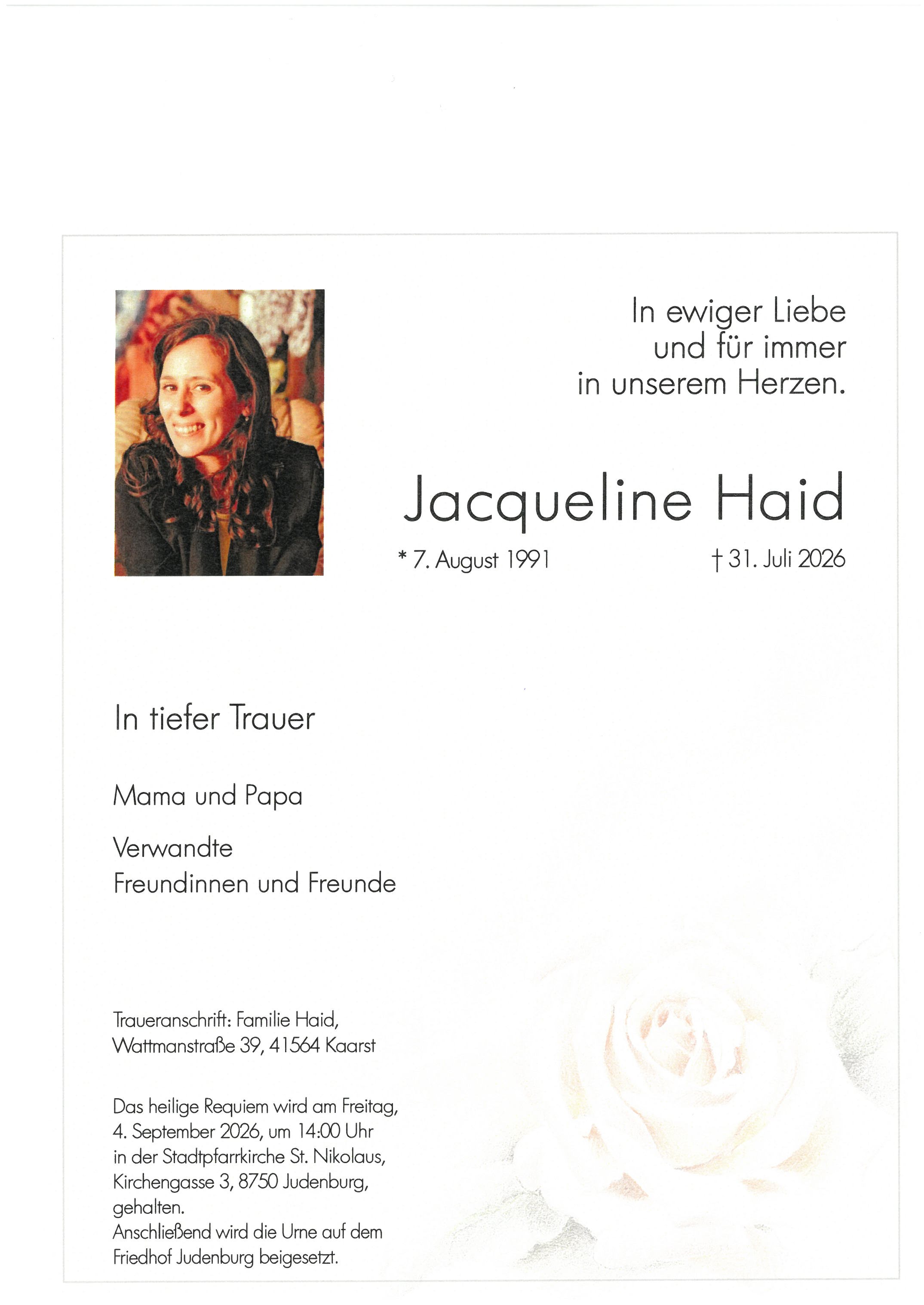 Parte Haid Jacqueline