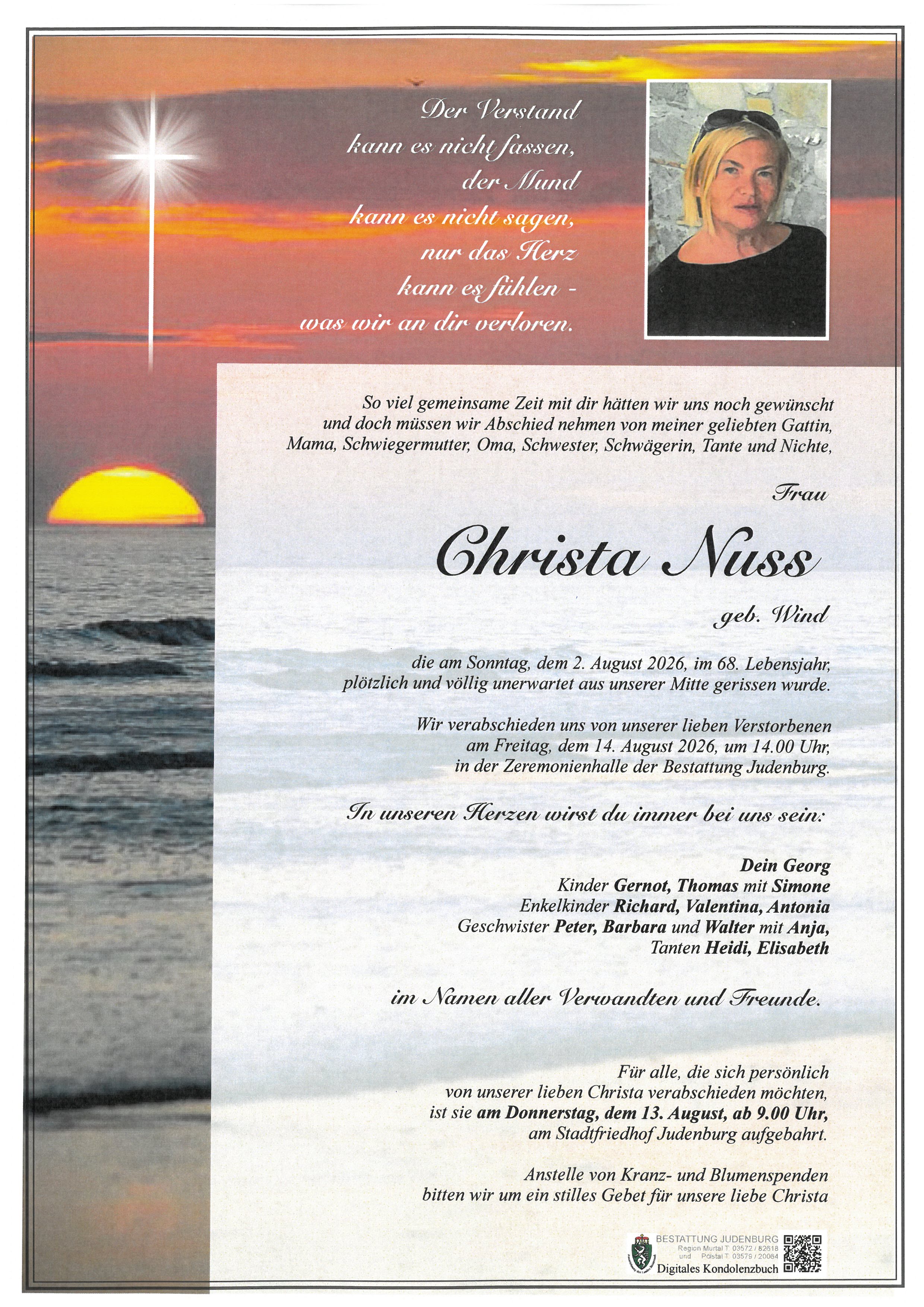 Parte Nuss Christa