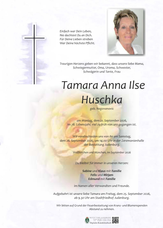 Parte Huschka Tamara Anna Ilse